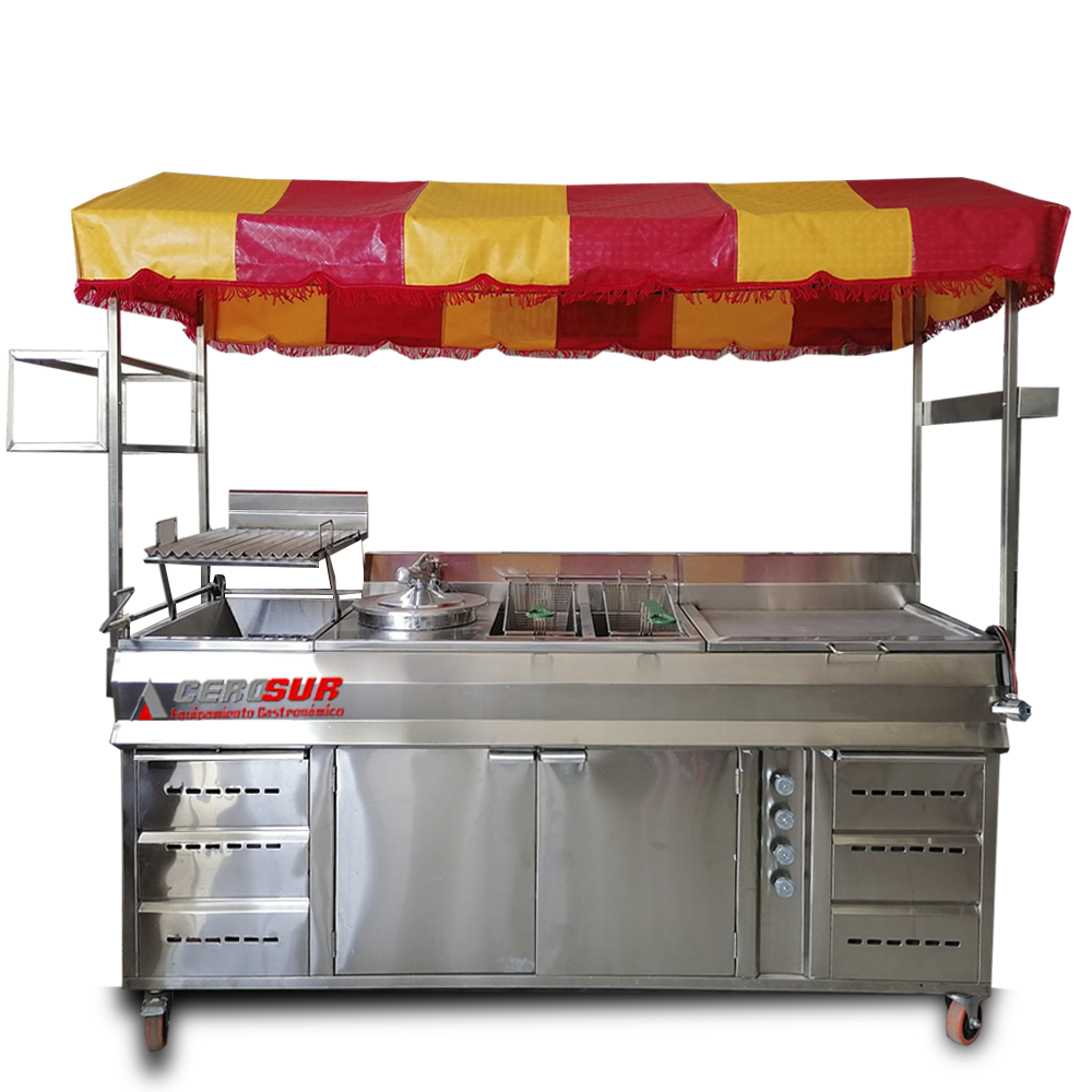 Plancha sanguchera en acero inoxidable – Equipamiento Gastronómico Acerosur