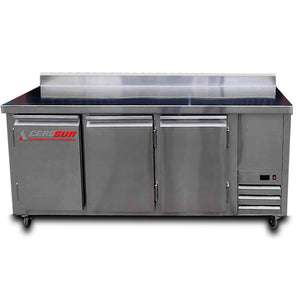 Mesa refrigerada 3 puertas